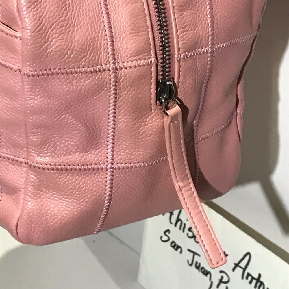 SOLD Chanel Chocolate Bar pink Caviar leather - Picture 6 of 16